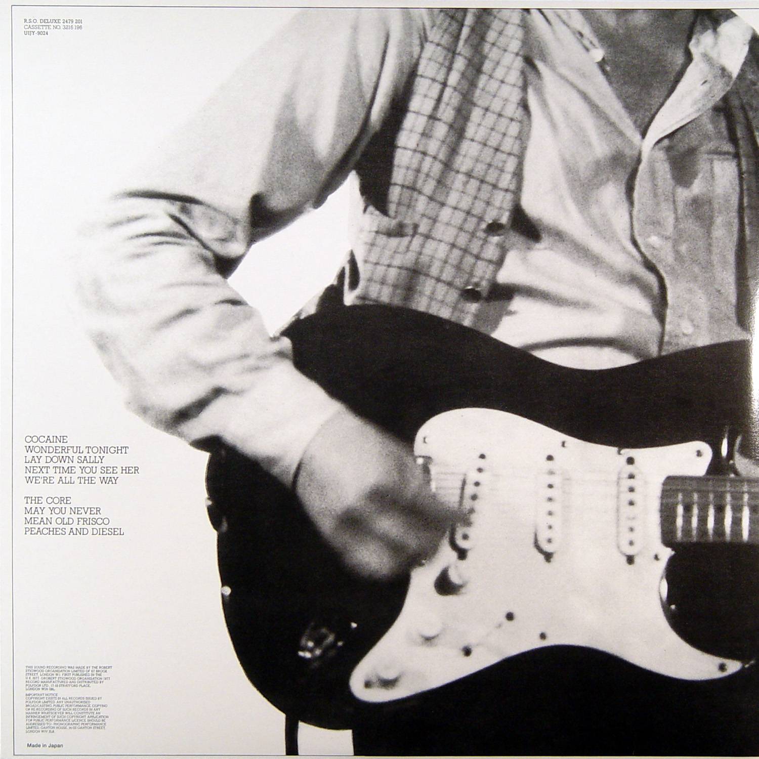 Eric Clapton Slowhand [lp ak jpn]